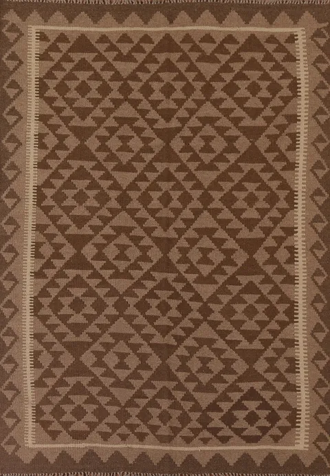 Geometric Kilim Oriental Area Rug 5x7