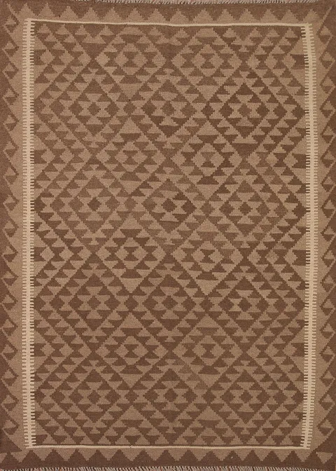 Geometric Kilim Oriental Area Rug 5x7