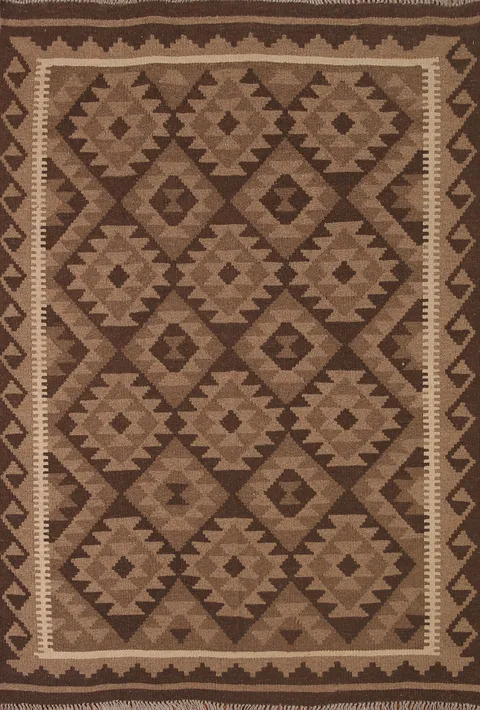 Geometric Kilim Oriental Area Rug 5x7