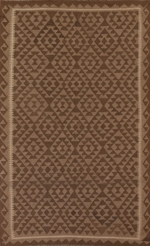 Geometric Kilim Oriental Area Rug 5x8
