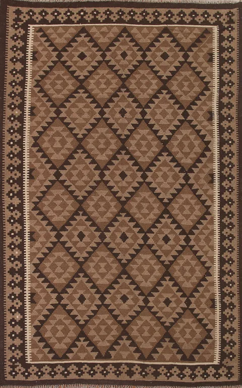Geometric Kilim Oriental Area Rug 7x10