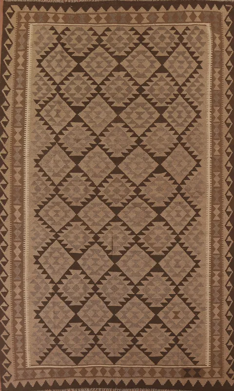 Geometric Kilim Oriental Area Rug 7x10