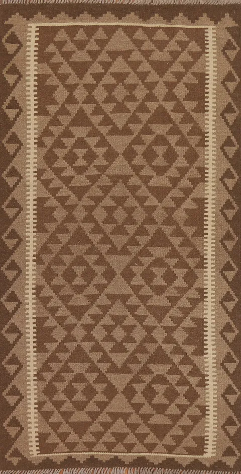 Geometric Kilim Oriental Area Rug 4x7