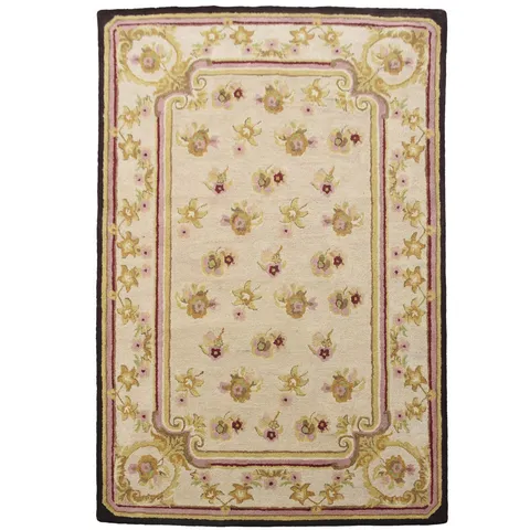Floral Aubusson Oriental Area Rugs