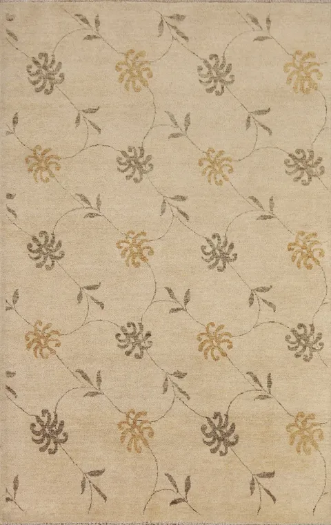 Floral Gabbeh Oriental Area Rug 4x6