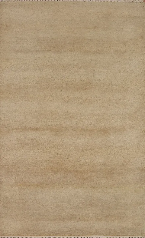 Handmade Wool Gabbeh Oriental Area Rug 4x6