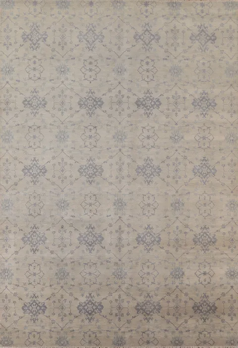 Geometric Khotan Oriental Area Rug 8x10