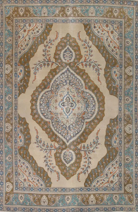 Handmade Tabriz Persian Area Rug 9x13