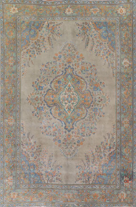 Over-Dyed Tabriz Persian Area Rug 10x13