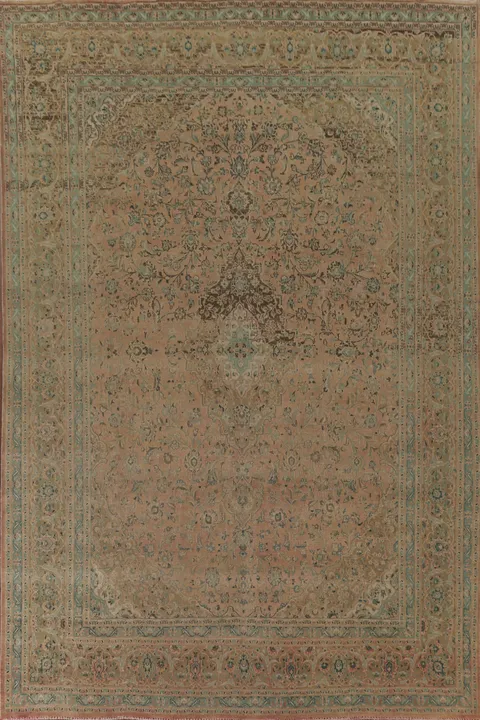 Traditional Kashan Persian Area Rug 9x12