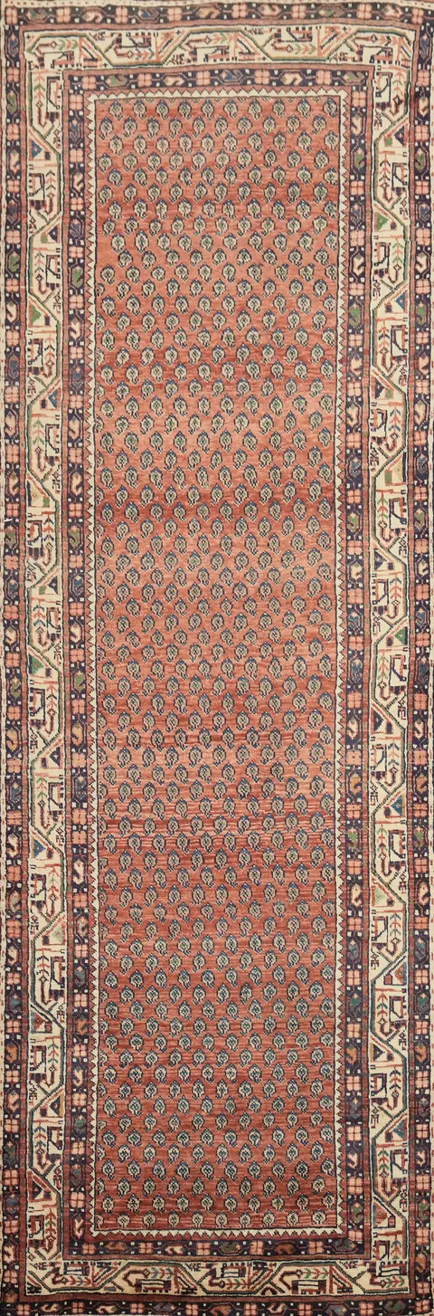 Boteh Botemir Persian Runner Rug 3x10