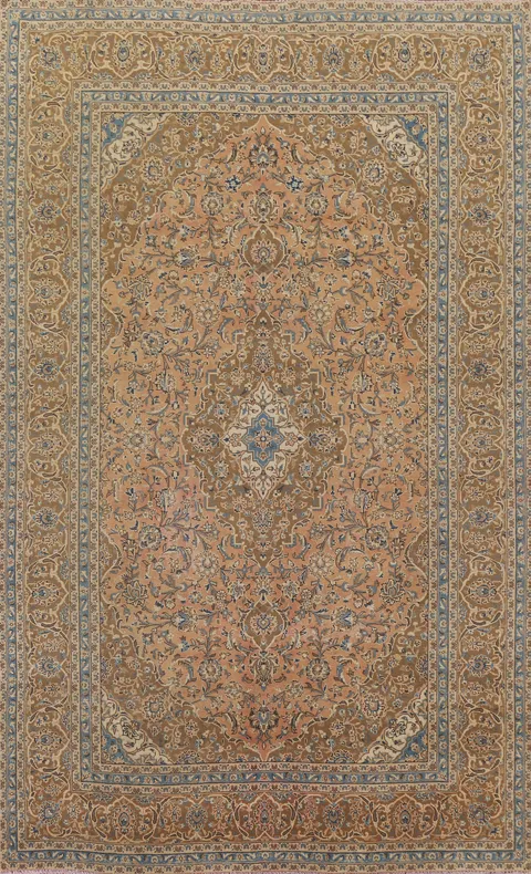 Traditional Kashan Persian Area Rug 8x12