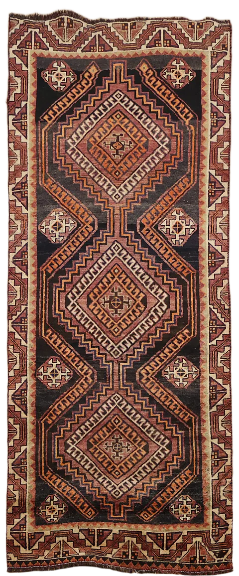 Geometric Lori Persian Runner Rug 4x9