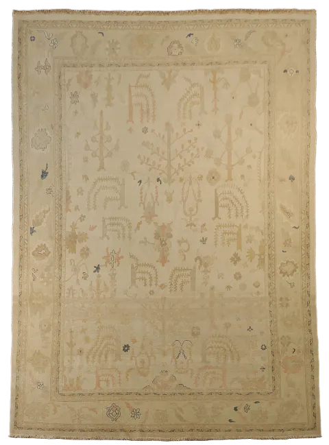 Vegetable Dye Mahal Persian Area Rug 8x11