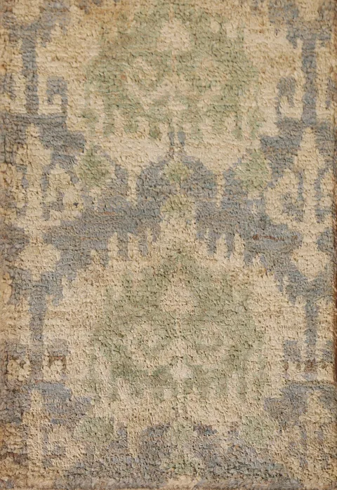 Handmade Moroccan Abstract Rug 2x3