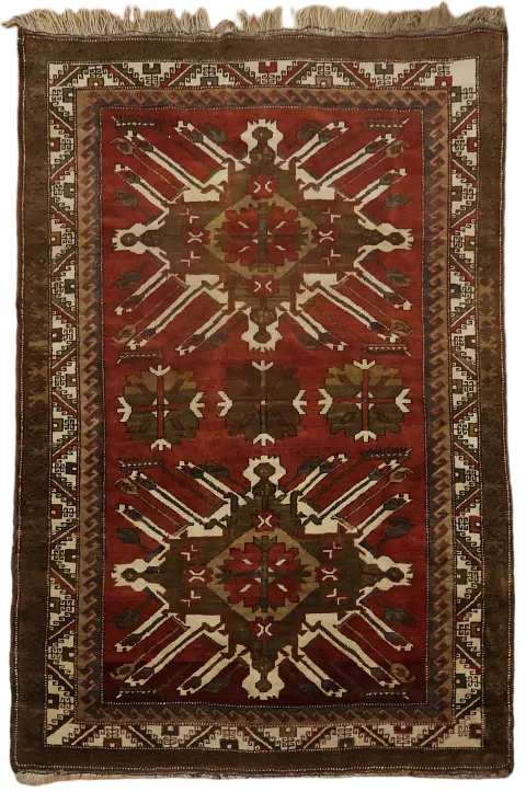Artisan Geometric Rug for a Classic and Cozy Ambience 4x6
