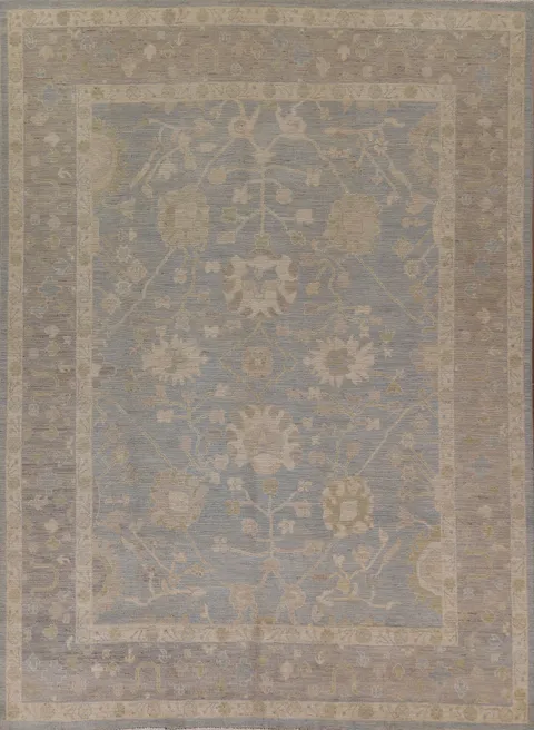 Vegetable Dye Oushak Oriental Area Rug 8x10