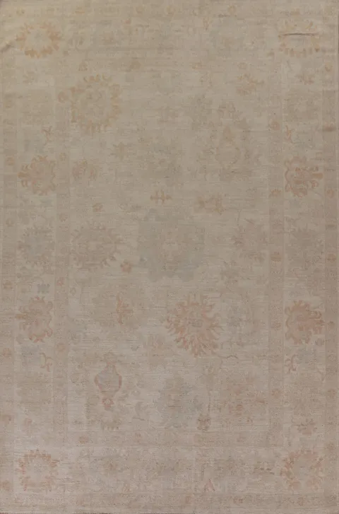 Vegetable Dye Oushak Oriental Area Rug 9x12