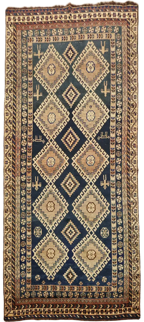 Vintage Lori Persian Runner Rug 4x9