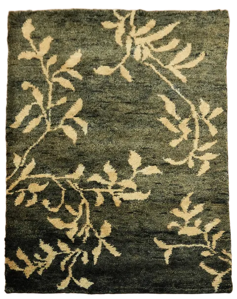Floral Abstract Area Rug 6x7