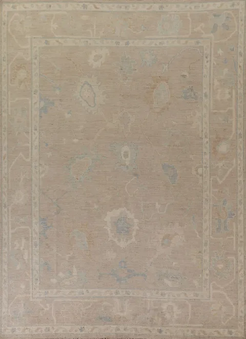 Handmade Oushak Vegetable Dye Area Rug 8x10