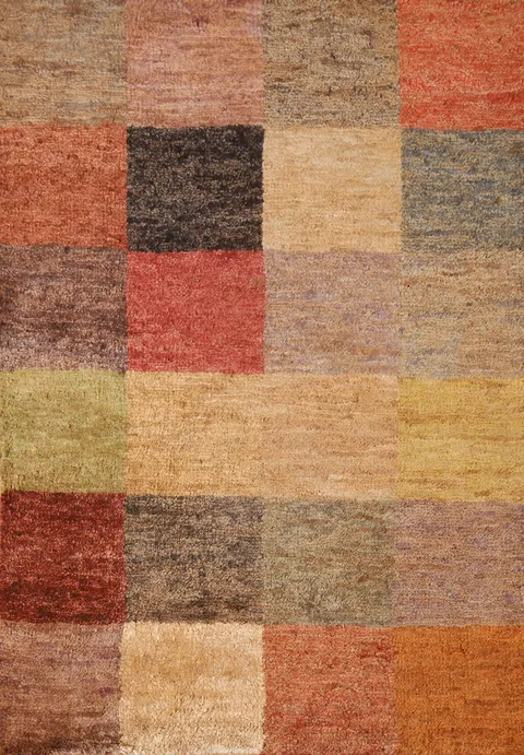 Checkered Modern Area Rug 5x6