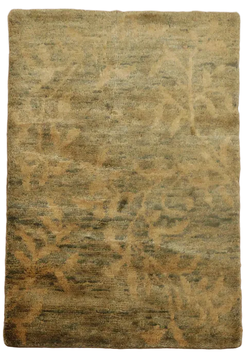 Abstract Oriental Area Rug 5x7