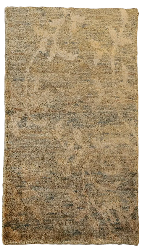 Brown Moroccan Oriental Area Rug 3x5