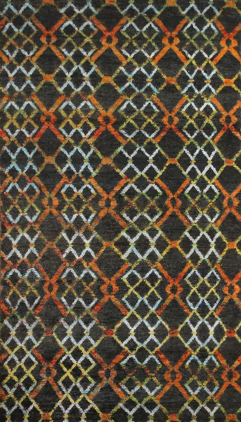 Trellis Moroccan Oriental Area Rug 5x9