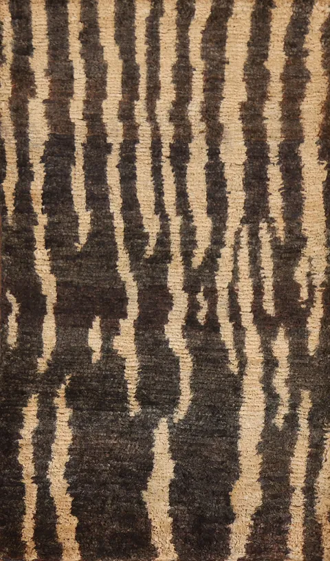 Moroccan Oriental Area Rug 3x5