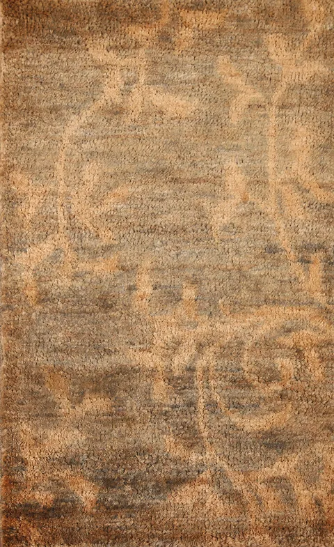 Floral Moroccan Oriental Area Rug 3x5