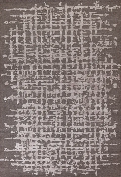 Abstract Oriental Area Rug 6x8