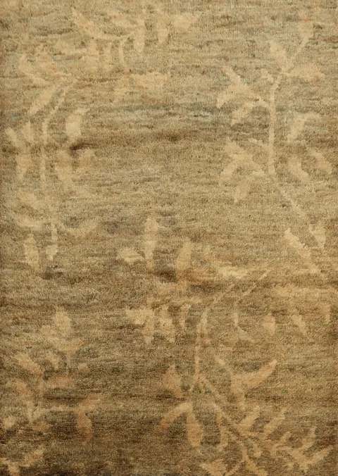 Brown/ Gold Abstract Rug 5x7