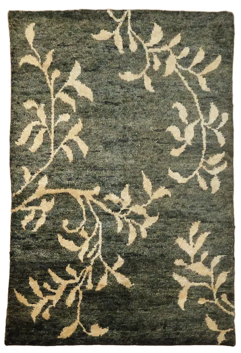 Floral Abstract Area Rug 7x10