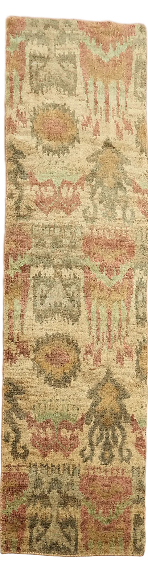 Versatile Runner Rug with Rich Textured Patterns and Hues 3'x10'