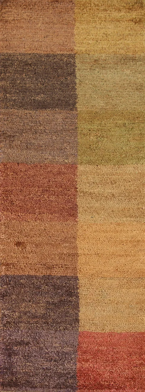 Contemporary Oriental Runner Rug 2x7