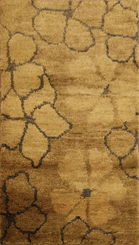 Floral Contemporary Area Rug 3x5