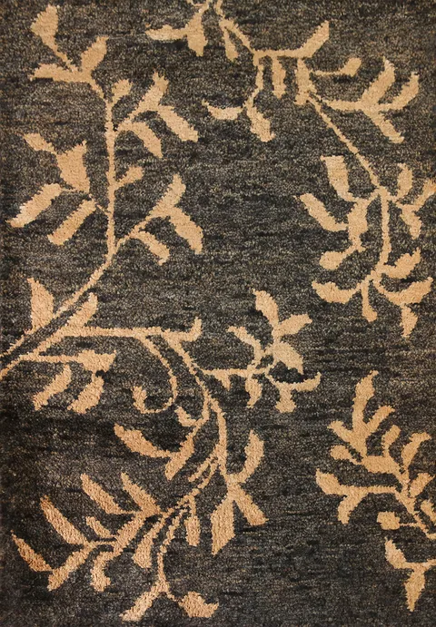 Contemporary Abstract Area Rug 5x6