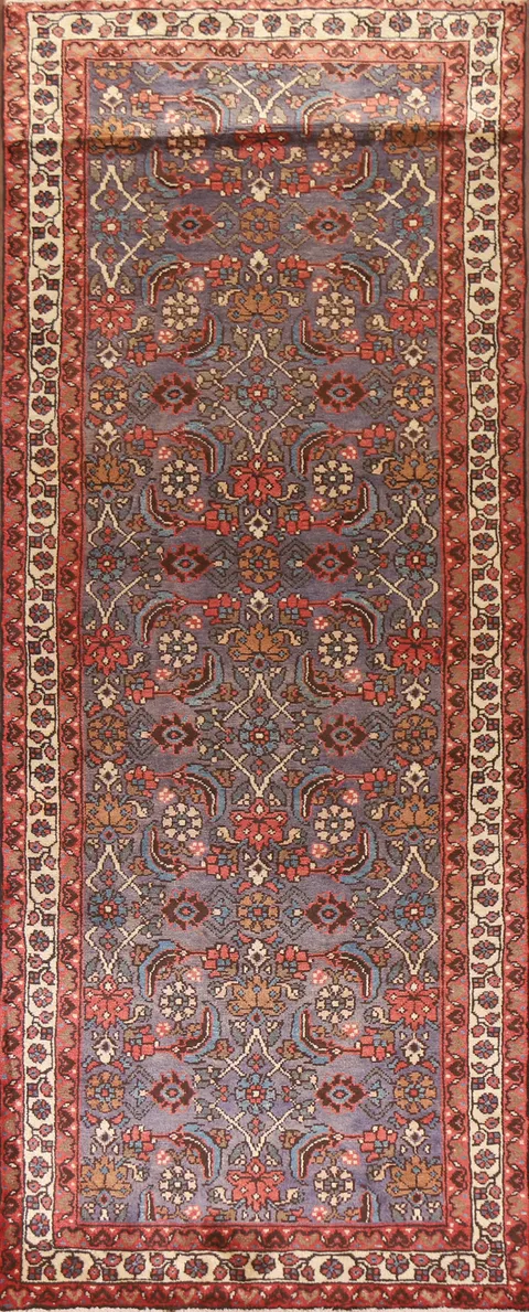 Vintage Malayer Persian Runner Rug 4x10