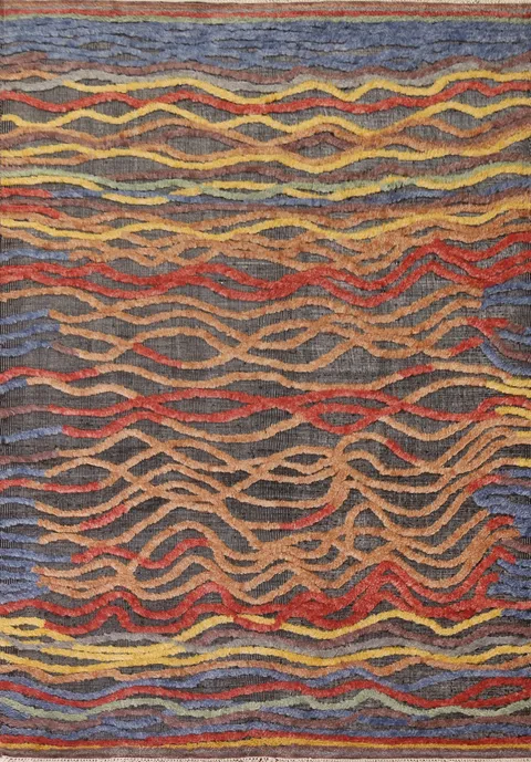 All-Over Abstract Area Rug 6x8