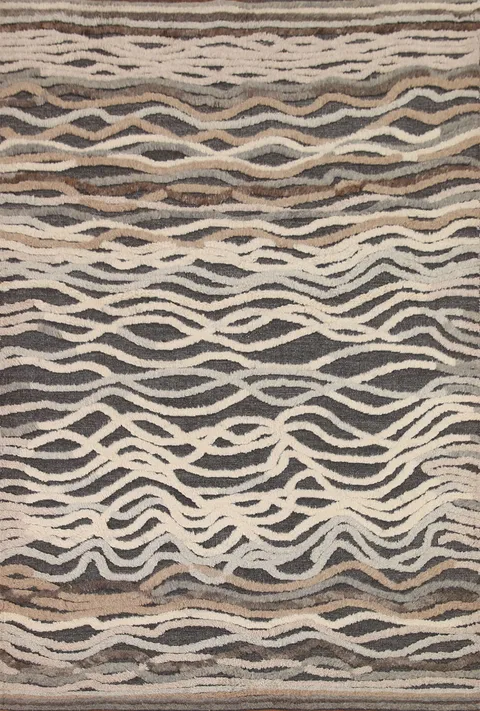 All-Over Abstract Area Rug 6x8