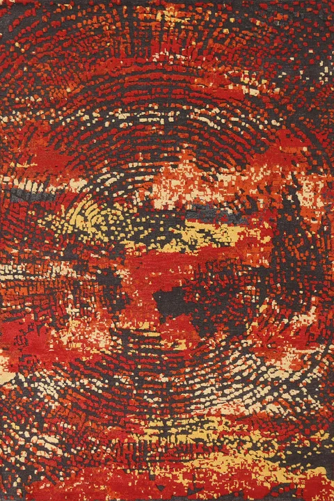 All-Over Abstract Area Rug 6x8