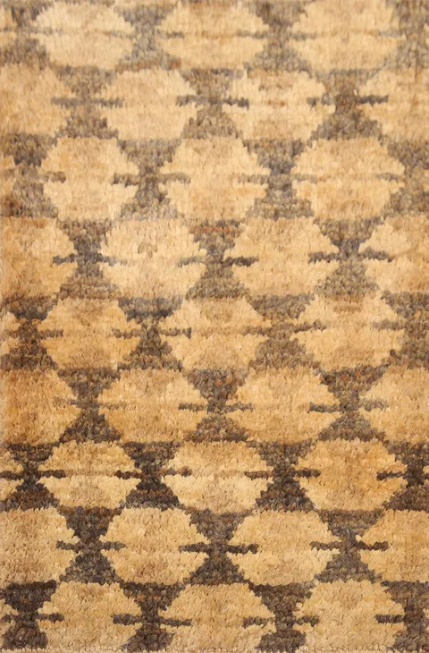 All-Over Moroccan Handmade Rug 2x3