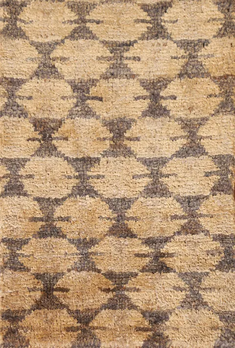 All-Over Moroccan Handmade Rug 2x3