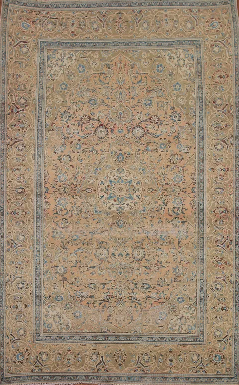 Traditional Kashan Persian Area Rug 8x11