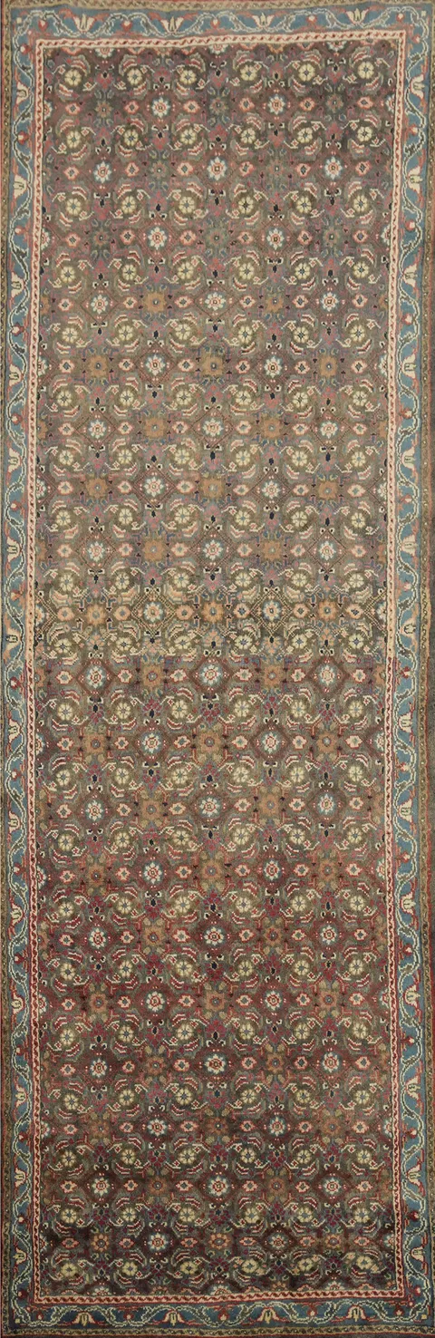 All-Over Mahal Persian Runner Rug 3x11