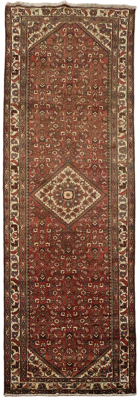 Warm and Inviting: Classic Persian Runner for Home Decor 4x10
