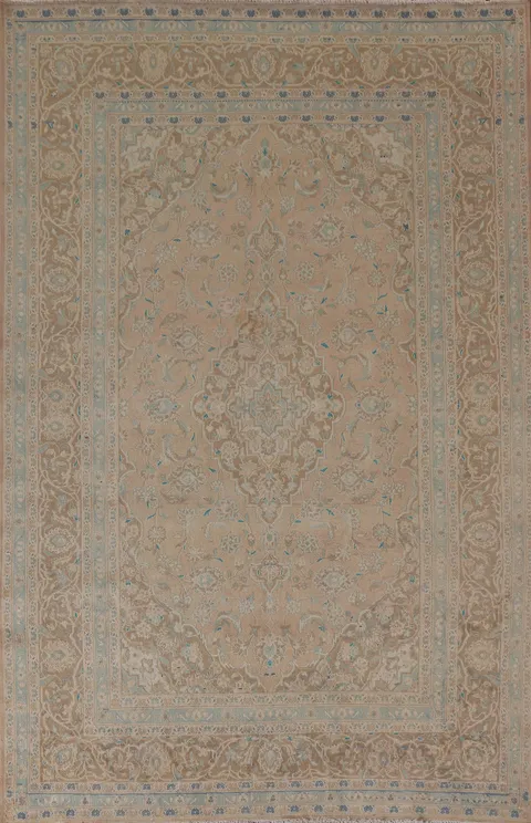 Traditional Kashan Persian Area Rug 7x9
