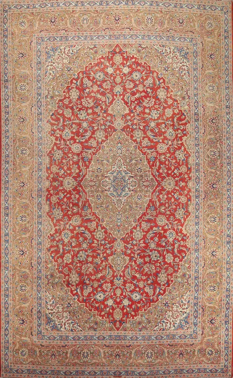 Traditional Kashan Persian Area Rug 10x13