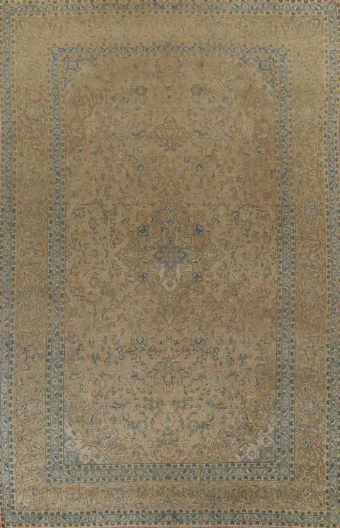Traditional Kashan Persian Area Rug 9x13